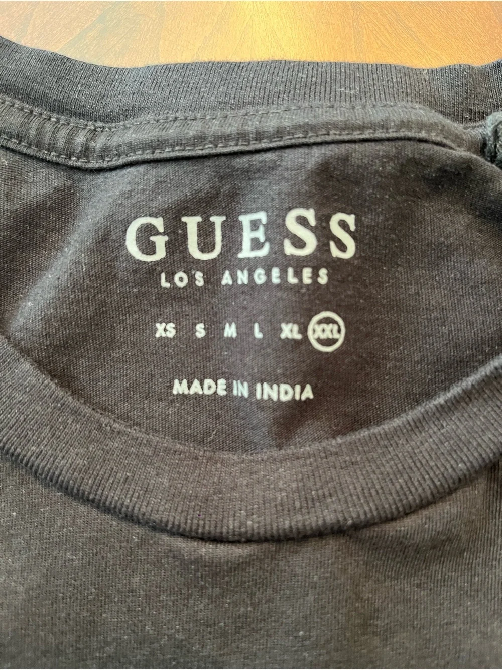 GUESS men’s Black Graphic Comic Panel Tee - Picture 5 of 9